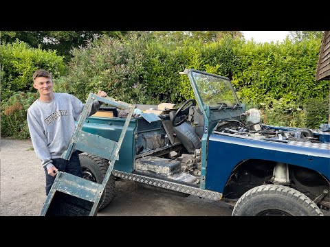 Removing The Defender 90 Seatbox! Episode 8