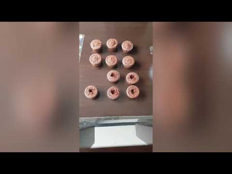 Classic chocolate cupcakes with caramel sauce. Nabihas Cake Lab