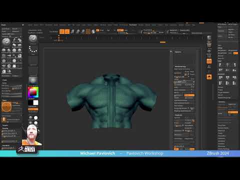 Pavlovich Workshop - Michael Pavlovich - Maxon ZBrush 2024