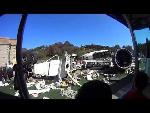 747 Crush Site - Universal Studios, Hollywood, Studio Tour