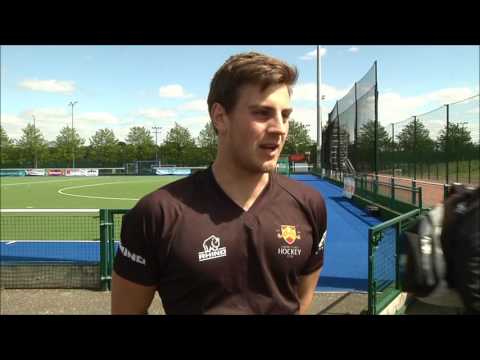 EuroHockey Club Champions Trophy 2016 Men Day 3   James Carson Interview