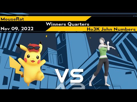 [Smash Ultimate] MouseRat vs Ho3K | John Numbers - Xeno266 (W.Quarters)