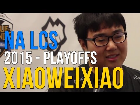NA LCS 2015: XWX: "(realized I had no masteries) so I need to calm down, take it easy"