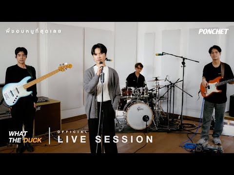 PONCHET - พี่ชอบหนูที่สุดเลย (I Like You The Most) [Live Session]