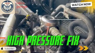 How to replace High Pressure Fuel Pump Kia Rio 2012- 2017 quick and easy, save money DIY