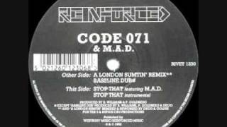 Code 071 & MAD - Stop That (Instrumental)