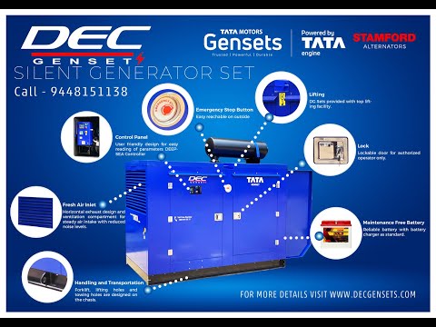 CPCB-IV+ Silent Diesel Generator