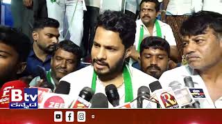 ಕಾಂಗ್ರೆಸ್ ಗ್ಯಾರೆಂಟಿ ಯೋಜನೆಗಳಿಂದ ರಾಜ್ಯದಲ್ಲಿ ಅಭಿವೃದ್ದಿ ಆಗ್ತಿಲ್ಲ - ರಾಜ್ಯ ಸರ್ಕಾರದ ವಿರುದ್ಧ ನಿಖಿಲ್ ಗರಂ