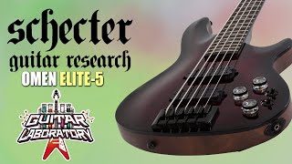 Video thumbnail for Бас-гитара 5 струн Schecter Omen Elite-5 by Гитарная Лаборатория