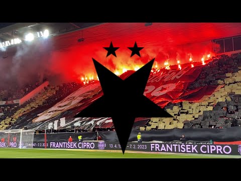 SK Slavia Praha - FC Zbrojovka Brno | František Cipro Choreo | Tribuna Sever | Ultras Slavia Praha