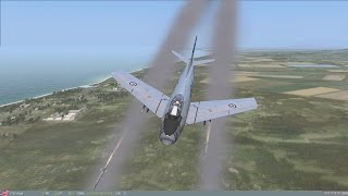 DCS, F-86 Sabre, direct pop up, rocket attack.