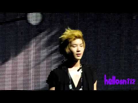 110820 SHINee Taemin - Your Name@SHINee 1st concert in Nanjing