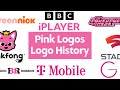 Pink Logos Logo History