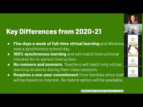 Virtual Information Session 2021