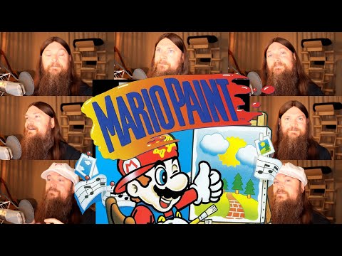 Mario Paint - Creative Exercise Acapella!
