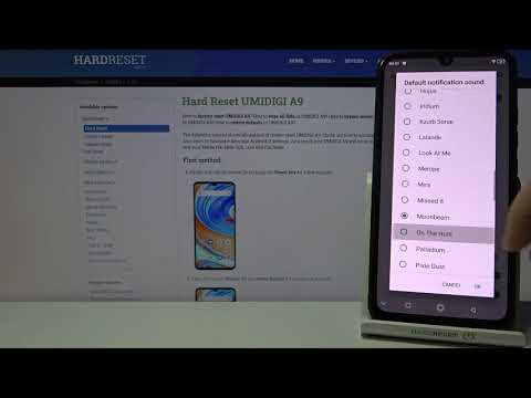 Default Notification Sounds in UMIDIGI A9 – List of Notification Tones