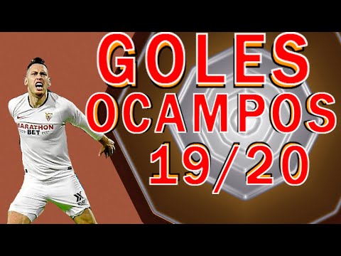 ⚪SKILLS AND GOALS Lucas Ocampos 19-20|Sevilla FC🔴