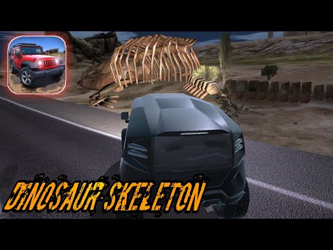 Ultimate Offroad Simulator : I found a Haunted Dinosaur Skeleton : Secret Places