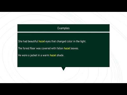 hazel # Expand Your English Vocabulary