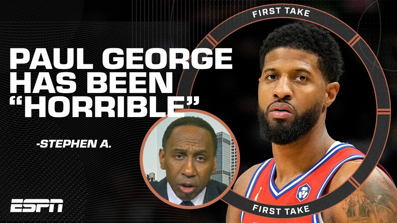 Stephen A. says Paul George has been HORRIBLE & doesn't expect much from the Warriors 😧 | First Take