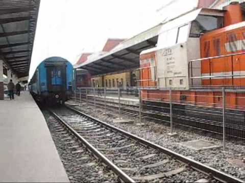 Trenuri de calatori/Passenger Trains Oradea,Romania 21.03 si 11.04 2010