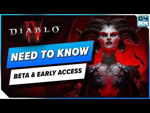 Diablo 4 Open Beta Info & Early Access EVERYTHING You Need To Know!
