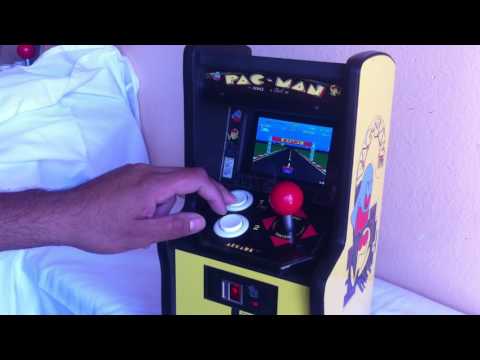 🔴 PAC MAN ARCADE-MINI MACHINE 12" TALL RETRO TABLE TOP HANDMADE