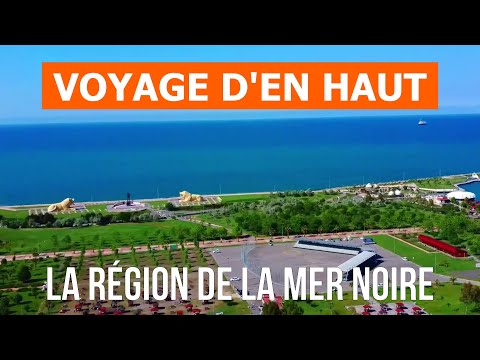 Région de la mer Noire vue du ciel | Vidéo drone en 4k | La Turquie d'en haut