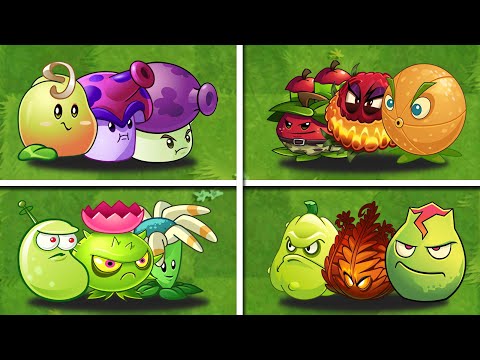 Random 4 Team Plants Battles - Which Team Will Win? - PvZ 2 Plants vs Plants