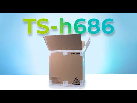 Servidor NAS con QuTS Hero - Unboxing QNAP TS-h686
