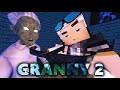 GRANNY IN MINECRAFT 2 Horror Game ANIMATION Day 2