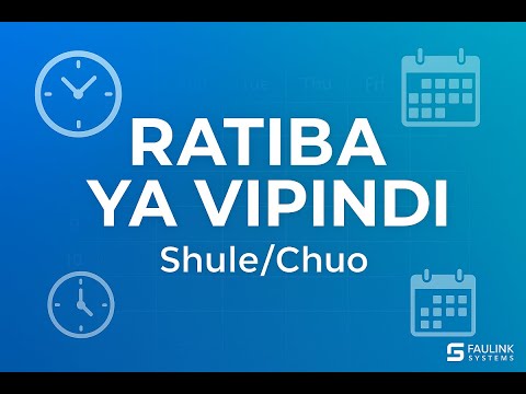 Mfumo wa Ratiba Video