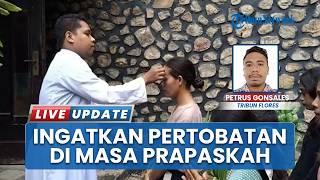 Pimpin Misa Rabu Abu di Katedral, Uskup Maksi Ingatkan Makna Pertobatan di Masa Prapaskah