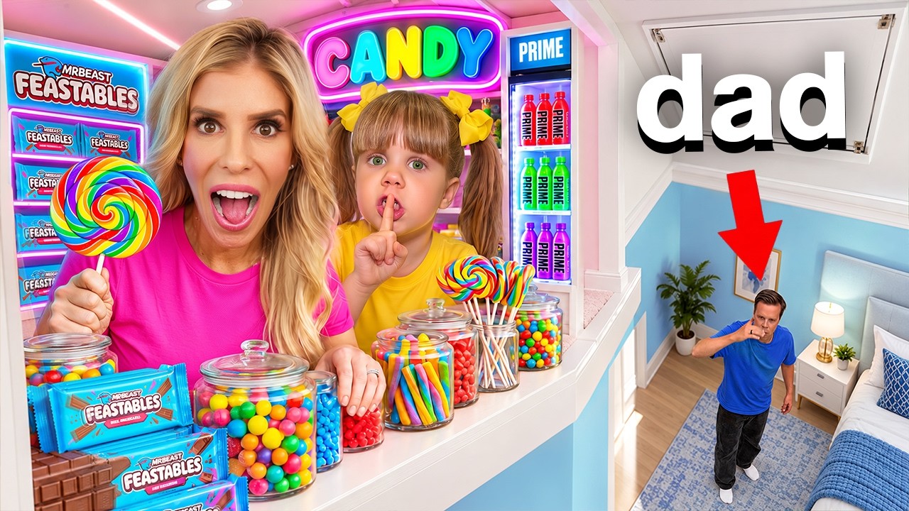 Mom Secretly Opens CANDY Store in House