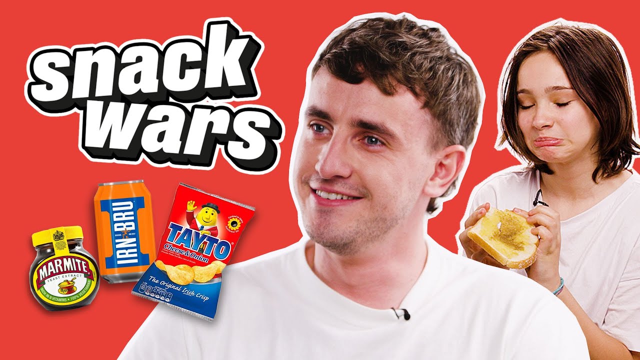 Paul Mescal: "That Is NOT Going Into My Body!" | Snack Wars | @ladbiblestories