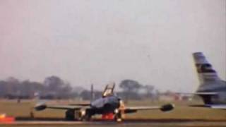 preview picture of video 'Manston 1955  F-86  F-100  USAF  SAC'