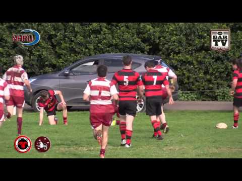2015 NHRU Round 9 Premier 2 Highlights - Singleton v University