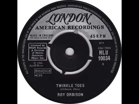 UK New Entry 1966 (102) Roy Orbison - Twinkle Toes