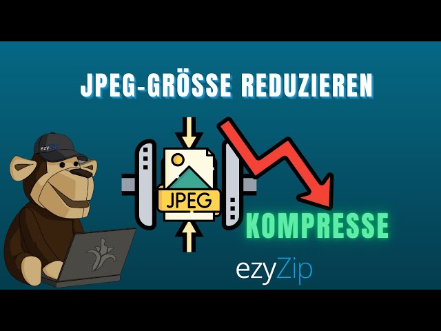 🖼 JPEG-Dateigröße Reduzieren