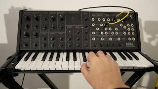 Video thumbnail for Korg Ms 20 mini is a Beast 😈 by A Funky Dude