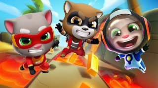 Talking Tom Hero Dash – New Update! All Features & Funny Moments (iOS, Android)