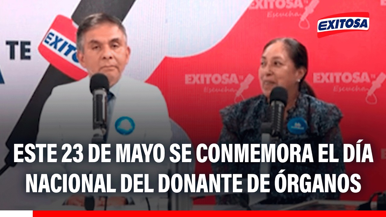 🔴🔵 Este 23 de mayo se conmemora el Día Nacional del donante de órganos y tejidos