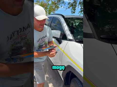 Idealnie Maluje Linie Na Samochodach?!