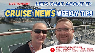 Carnival Rewards Changes Explained + New AirAsia Cruise Deals! | Aussie Cruise News LIVE