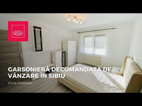 Garsoniera De Vanzare In Sibiu - Decomandata - Etaj 2/4 - Siretului