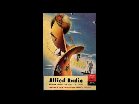 1951 Allied Radio - Everything in Radio, Television & Electronics Catalog #124 (semi-annual)