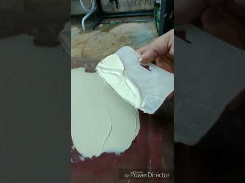 70. How to apply polyester putty to the car. Preparing automotive paint