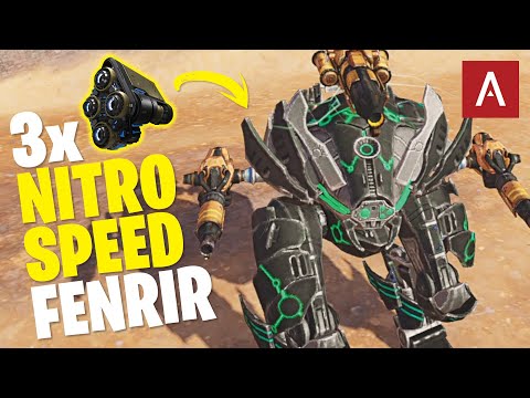 🔴 War Robots: Fenrir TURBO BOOSTED with 3x Nitro Units! Live Gameplay WR