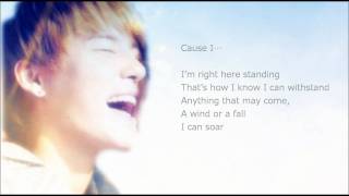 JUNSU 「I Can Soar」　日本語訳
