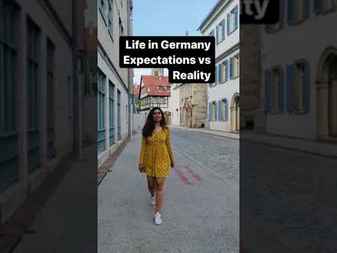 life in Germany | Expectations vs Reality | Shorts |